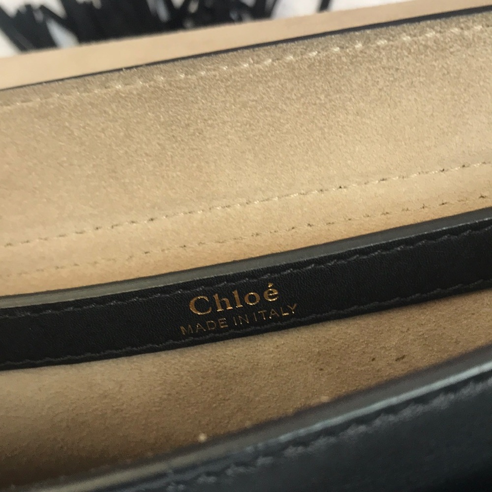CHLOÉ small fringed Hudson shoulder bag - Picture 3 of 6